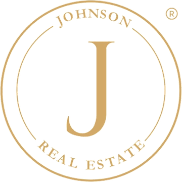 Johnson Real Estate circular monogram logo